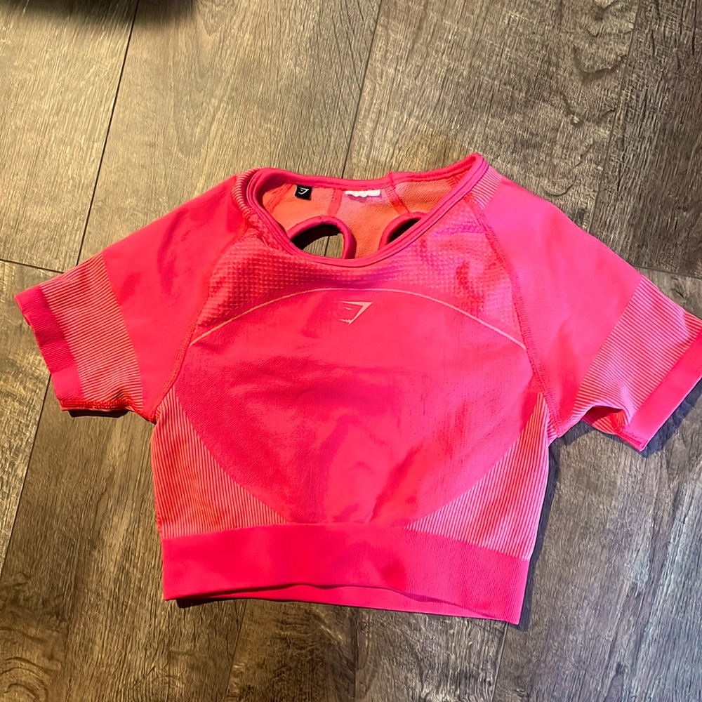 Gymshark Pink Crop Top